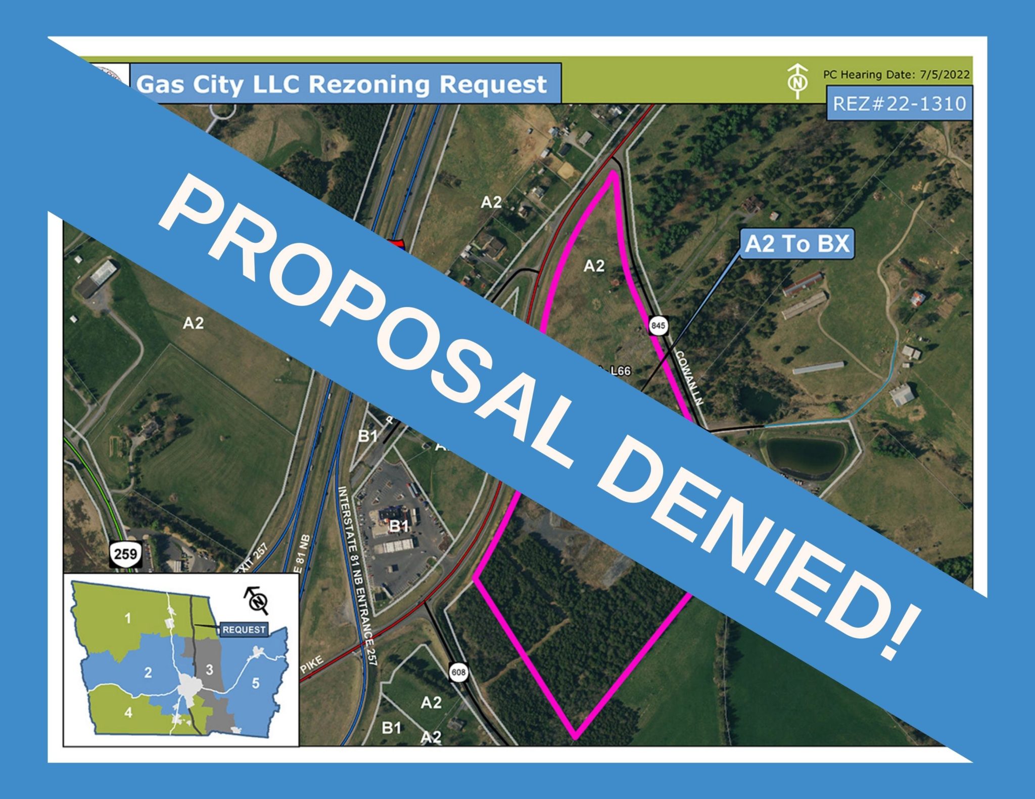 8242022 Rockingham County Board Of Supervisors Votes Unanimously To Reject Rezoning For Mauzy